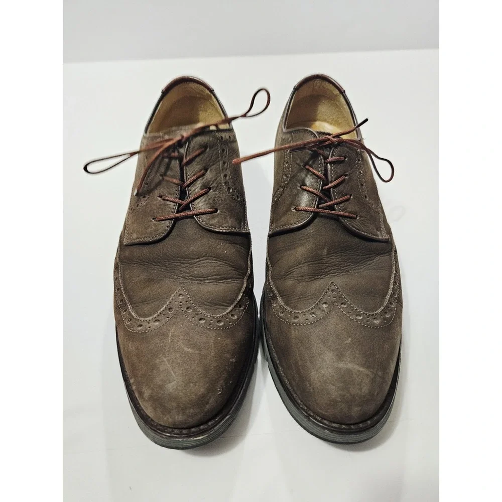 J&M 1850 Johnston & Murphy Martell 27-2236 Men's Oxford Shoes Size 10.5 Wingtip‎